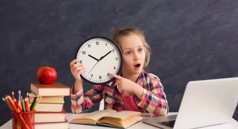 how to teach kids to manage their time