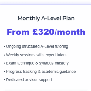 Monthly A Level Package