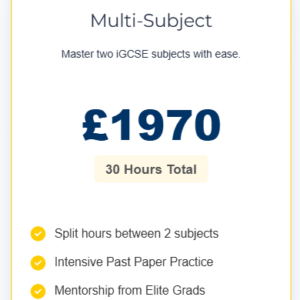 iGCSE course package