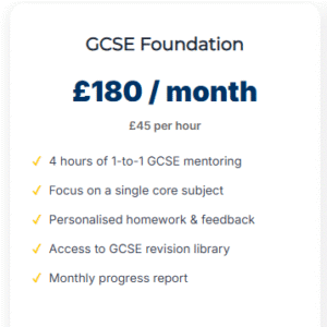 GCSE course packages