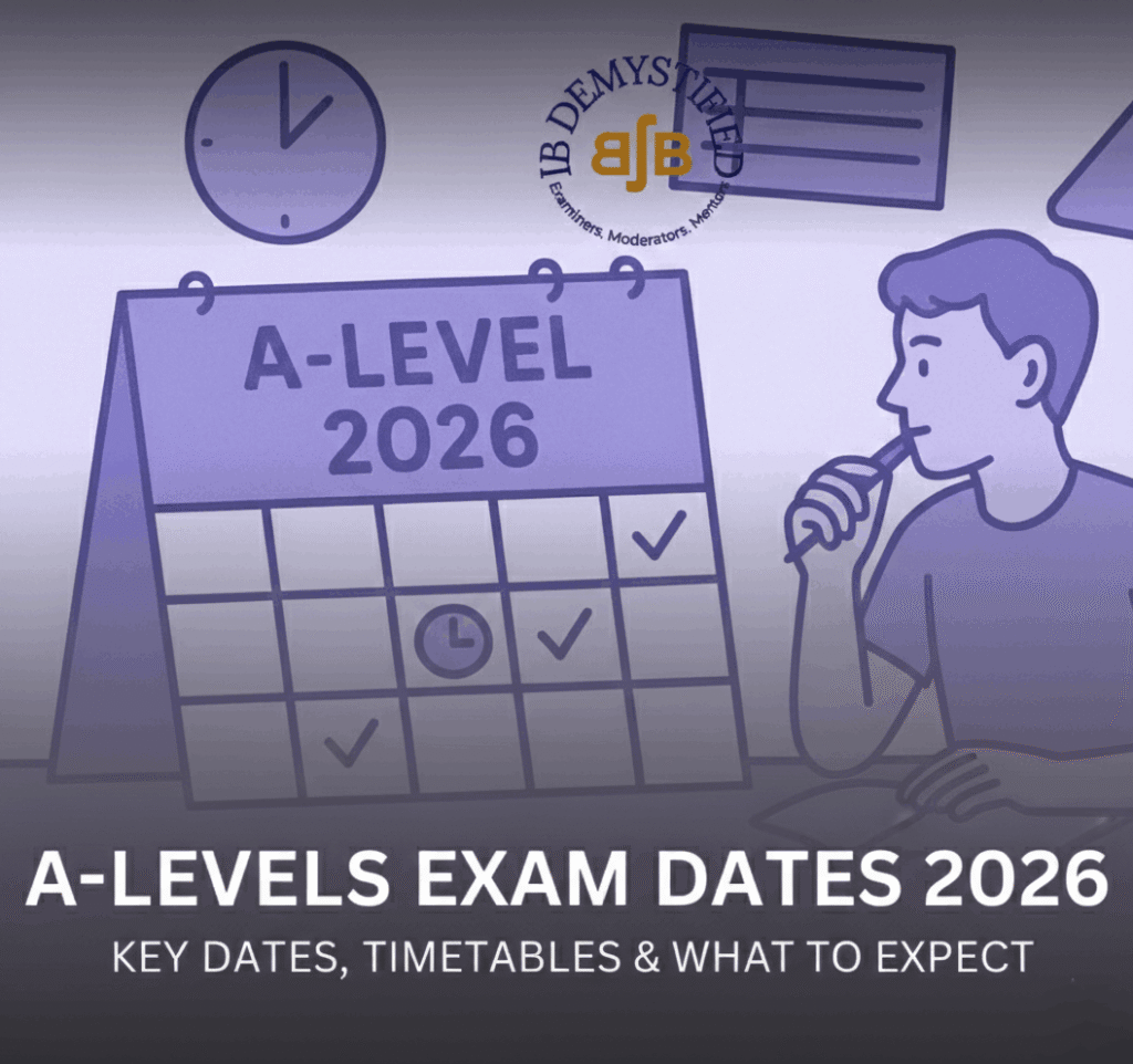 A Level Exam Dates 2026