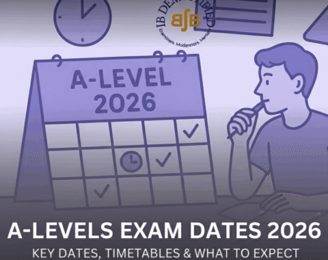 A Level Exam Dates 2026