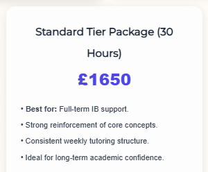 Standard Tier Package (30 Hours)