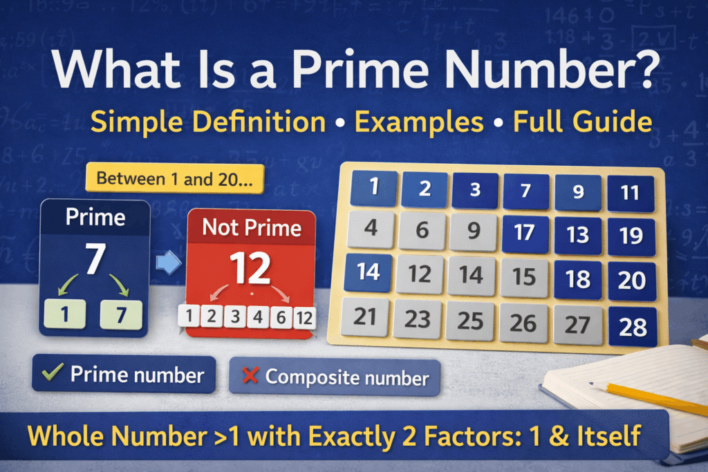 What Is a Prime Number