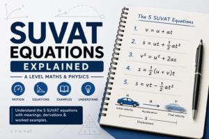 SUVAT Equations Explained (A Level Maths & Physics)