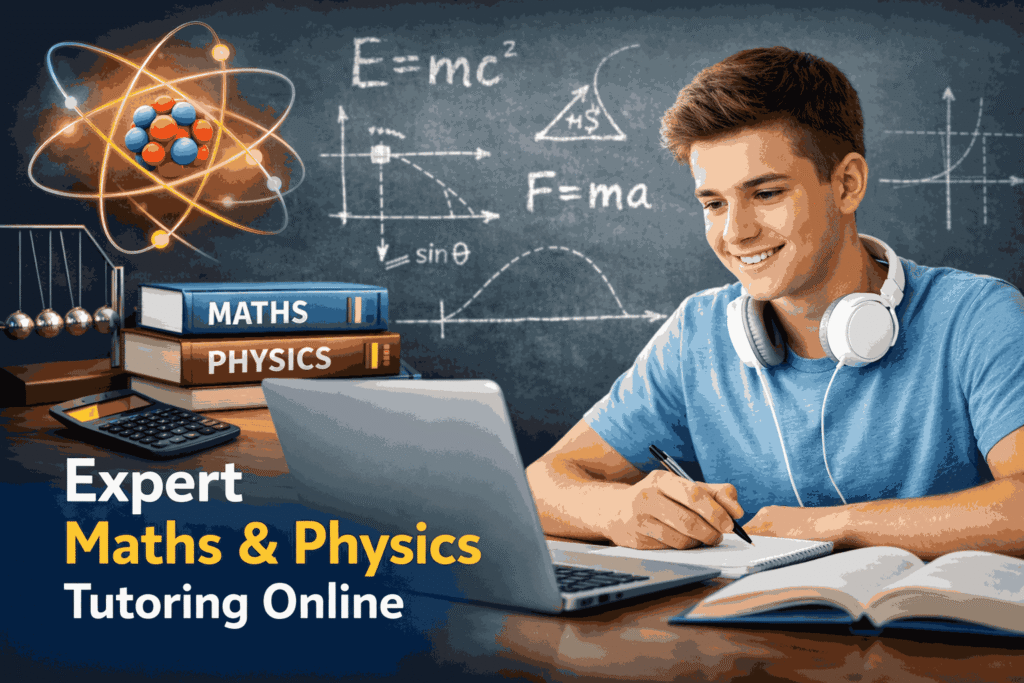 Online maths and physics tutoring